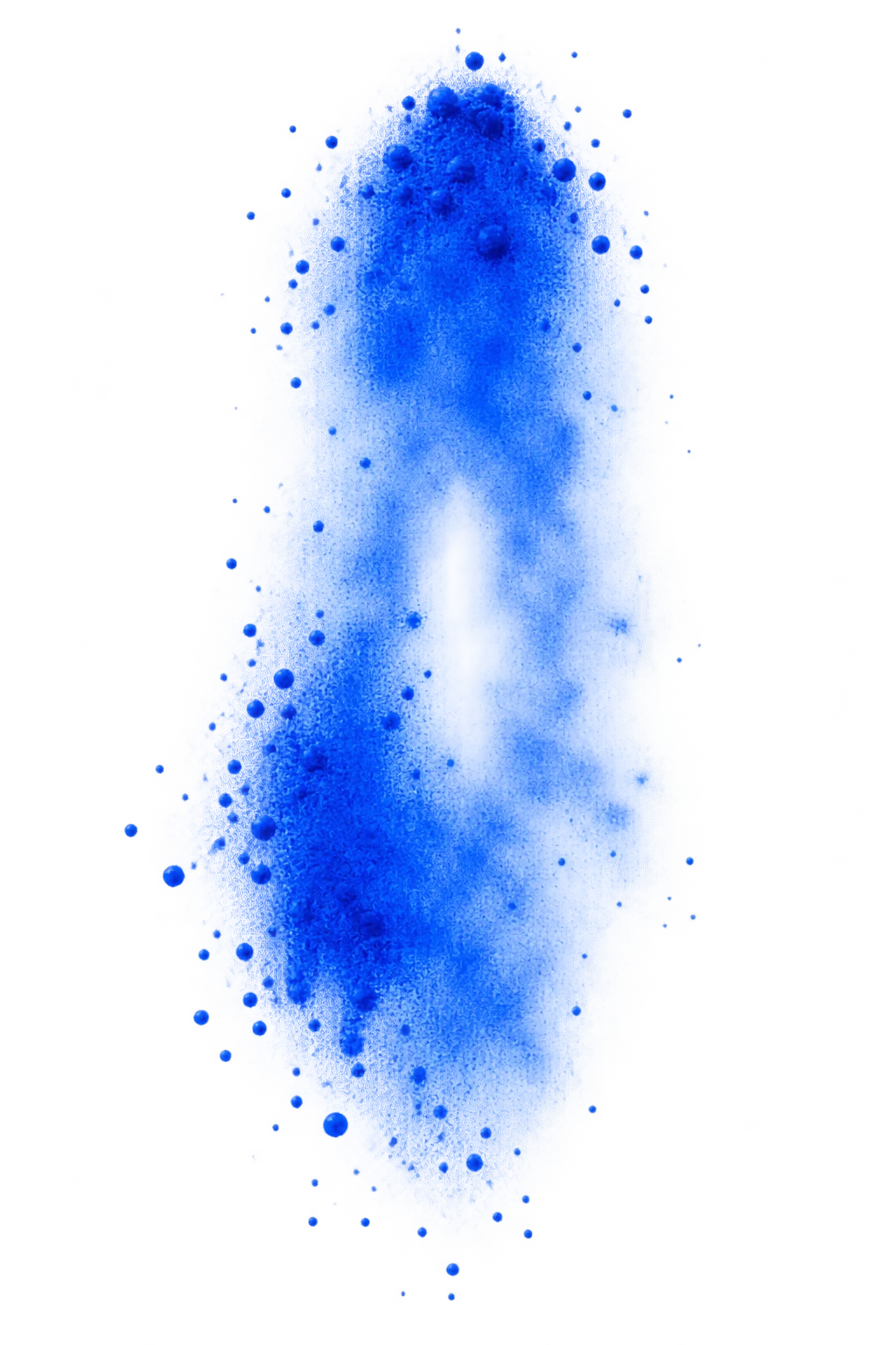 Patrón de pulverización irregular